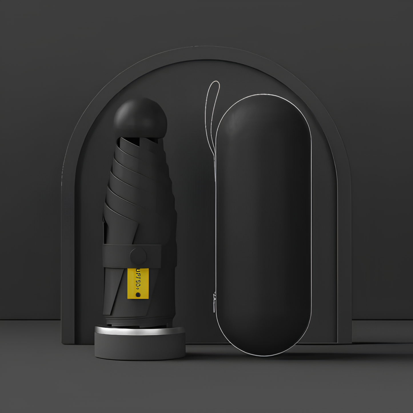 Mini Paraguas Plegable Ultracompacto con Protección UV