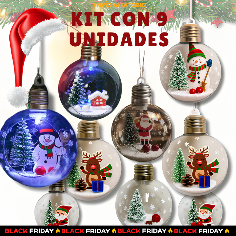 Globo Encantado de Luz Navideña – El Toque de Magia que le Faltaba a Tu Hogar