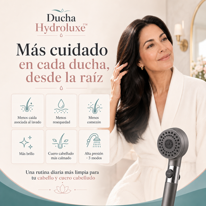 Ducha Hydroluxe™ – Cuida tu raíz y ayuda a frenar la caída en cada ducha