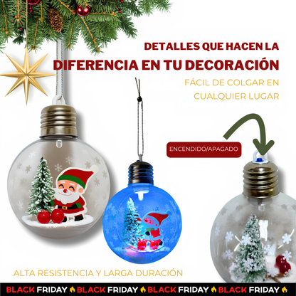 Globo Encantado de Luz Navideña – El Toque de Magia que le Faltaba a Tu Hogar