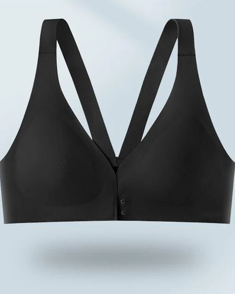 Sujetador push up para mujer Push Up Cobertura completa Cuello en V Halter sexy