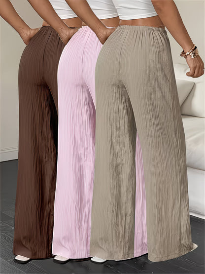 Pantalones Wide Leg - Paga 2 y llévate 3