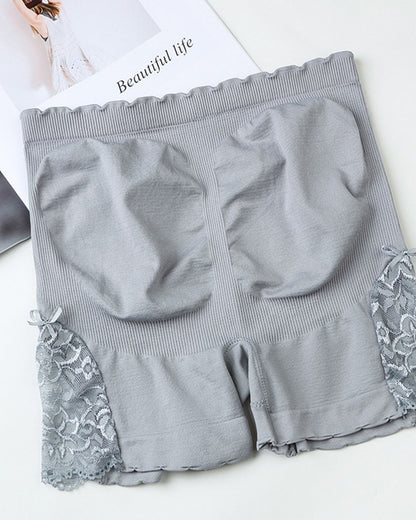 Pantalones de seguridad de encaje Las mujeres usan polainas